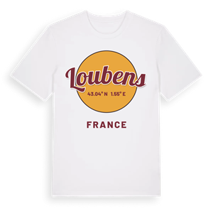 Loubens cirkel t-shirt – ekologisk bomull t-shirt från Pinshirt