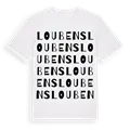 Loubens ordlek t-shirt