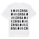 Loubens ordlek t-shirt