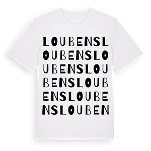 Loubens ordlek t-shirt – ekologisk bomull t-shirt från Pinshirt