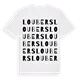Loubers ordlek t-shirt