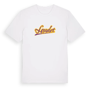Loudet baseball t-shirt – ekologisk bomull t-shirt från Pinshirt