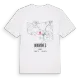 Lourdes karta t-shirt