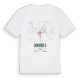 Lourdes karta t-shirt
