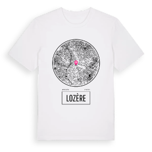 Lozère t-shirt – ekologisk bomull t-shirt från Pinshirt