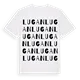 Lugan ordlek t-shirt