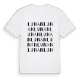 Lunan ordlek t-shirt