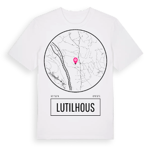 Lutilhous t-shirt – ekologisk bomull t-shirt från Pinshirt