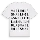 Mailholas ordlek t-shirt