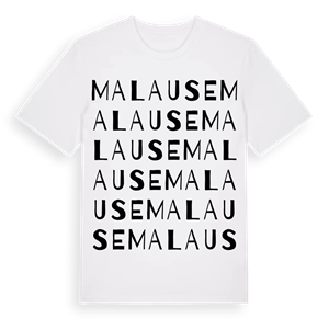 Malause ordlek t-shirt – ekologisk bomull t-shirt från Pinshirt