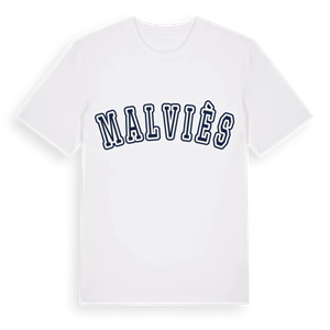 Malviès college t-shirt – ekologisk bomull t-shirt från Pinshirt