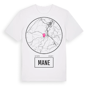 Mane t-shirt – ekologisk bomull t-shirt från Pinshirt