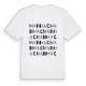 Manhac ordlek t-shirt