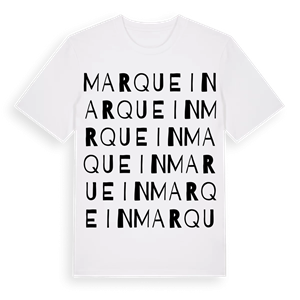 Marquein ordlek t-shirt – ekologisk bomull t-shirt från Pinshirt