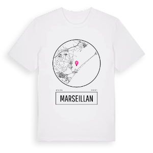 Marseillan t-shirt – ekologisk bomull t-shirt från Pinshirt