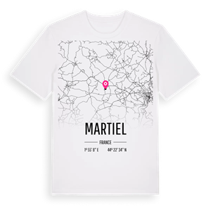 Martiel karta t-shirt – ekologisk bomull t-shirt från Pinshirt