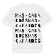 Mas-Cabardès ordlek t-shirt
