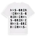 Mas-Grenier ordlek t-shirt