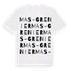 Mas-Grenier ordlek t-shirt