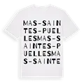Mas-Saintes-Puelles ordlek t-shirt