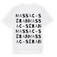 Massac-Séran ordlek t-shirt