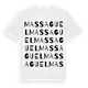 Massaguel ordlek t-shirt