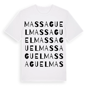 Massaguel ordlek t-shirt – ekologisk bomull t-shirt från Pinshirt