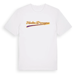 Mauléon-d'Armagnac baseball t-shirt – ekologisk bomull t-shirt från Pinshirt
