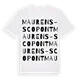Maurens-Scopont ordlek t-shirt