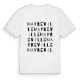Mayreville ordlek t-shirt