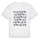 Mazamet ordlek t-shirt