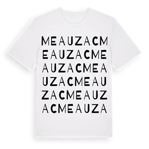 Meauzac ordlek t-shirt – ekologisk bomull t-shirt från Pinshirt