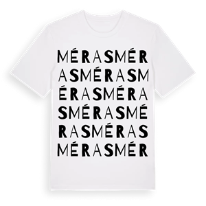 Méras ordlek t-shirt – ekologisk bomull t-shirt från Pinshirt
