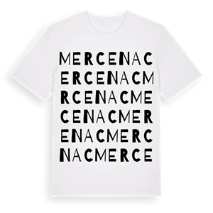 Mercenac ordlek t-shirt – ekologisk bomull t-shirt från Pinshirt