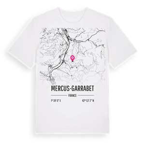 Mercus-Garrabet karta t-shirt – ekologisk bomull t-shirt från Pinshirt