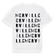 Merville ordlek t-shirt