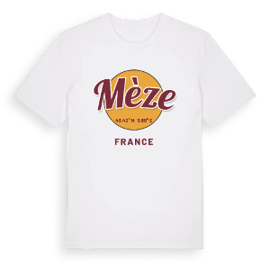 Mèze cirkel t-shirt – ekologisk bomull t-shirt från Pinshirt