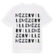Mézerville ordlek t-shirt