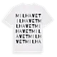 Milhavet ordlek t-shirt