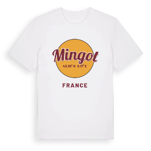 Mingot cirkel t-shirt – ekologisk bomull t-shirt från Pinshirt