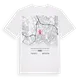 Minimes / Barrière de Paris / Ponts-Jumeaux / La Vache / Raisin / Fondeyre karta t-shirt