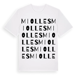 Miolles ordlek t-shirt – ekologisk bomull t-shirt från Pinshirt