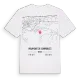 Miramont-de-Comminges karta t-shirt