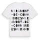 Miramont-de-Comminges ordlek t-shirt