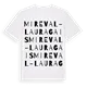 Mireval-Lauragais ordlek t-shirt