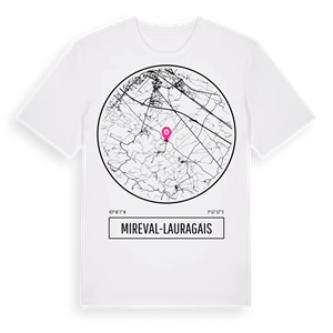 Mireval-Lauragais t-shirt – ekologisk bomull t-shirt från Pinshirt