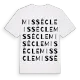 Missècle ordlek t-shirt