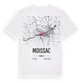 Moissac karta t-shirt