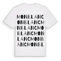 Monblanc ordlek t-shirt