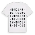 Monclar-de-Quercy ordlek t-shirt